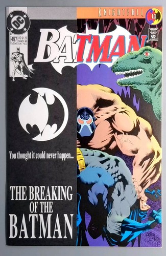 Batman 497 knightfall part - batman, nm