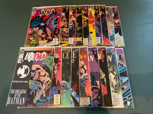 Batman knightfall 1 - knightfall, #1-19