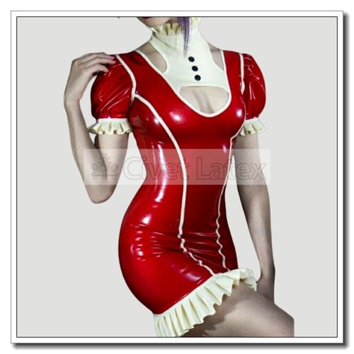 Latex catsuit dress - latex,